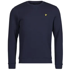 Lyle & Scott - Crew Neck Sweatshirt Bleu Discount