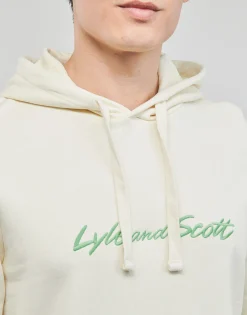 Lyle & Scott - EMBROIDERED LOGO HOODIE< Sweats & Polaires