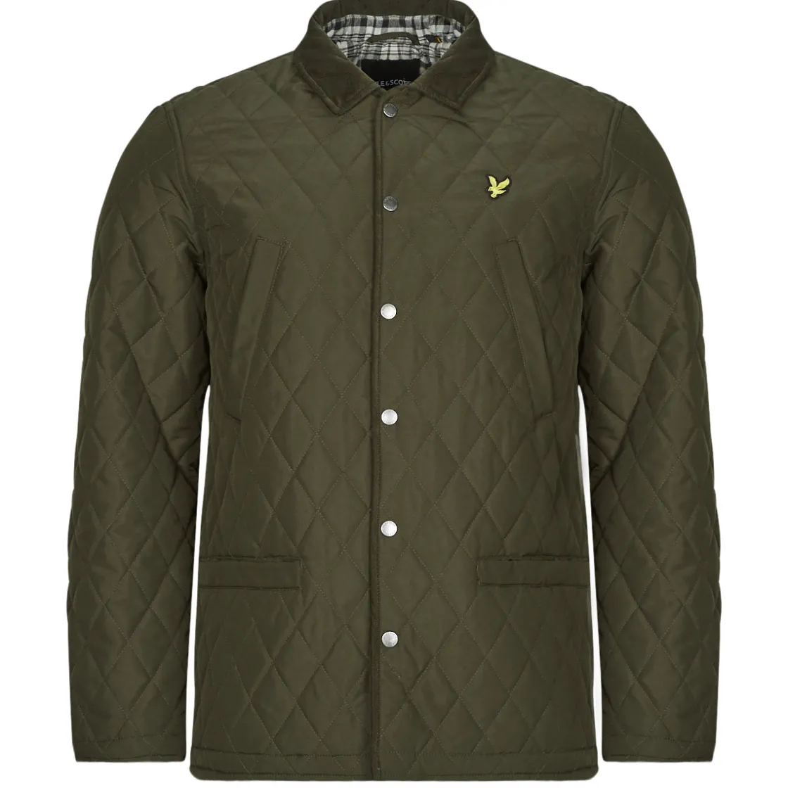 Lyle & Scott - JK1990V Kaki Outlet