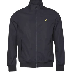 Lyle & Scott - MESH BACKED FUNNEL NECK JACKET Bleu Outlet