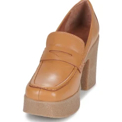 Maison Minelli Mocassins & Chaussures Bateau^- F912203LIS-CUIR
