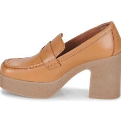Maison Minelli Mocassins & Chaussures Bateau^- F912203LIS-CUIR