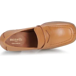 Maison Minelli Mocassins & Chaussures Bateau^- F912203LIS-CUIR