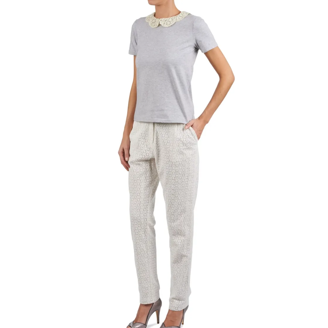 Manoush - FLOWER BADGE< Pantalons