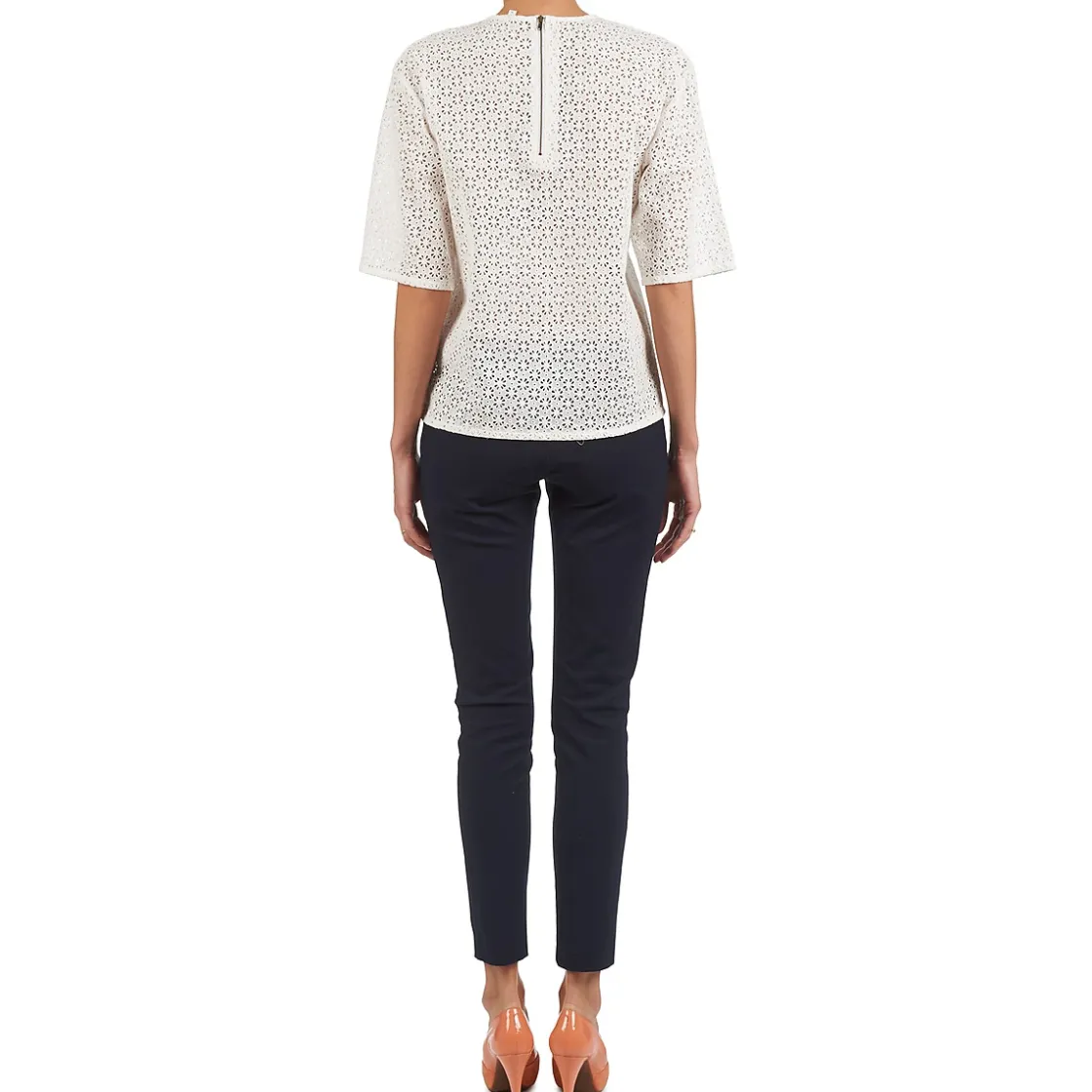Manoush - FLOWER BADGE Blanc Discount