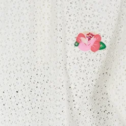 Manoush - FLOWER BADGE Blanc Discount