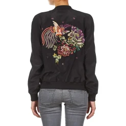 Manoush Vestes^- TEDDY FLEUR SIATIQUE