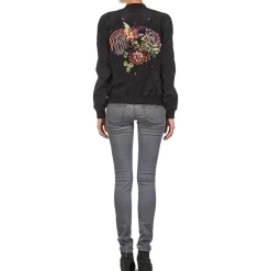 Manoush Vestes^- TEDDY FLEUR SIATIQUE