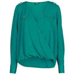 Marciano - SALLY CREPE TOP Vert Sale