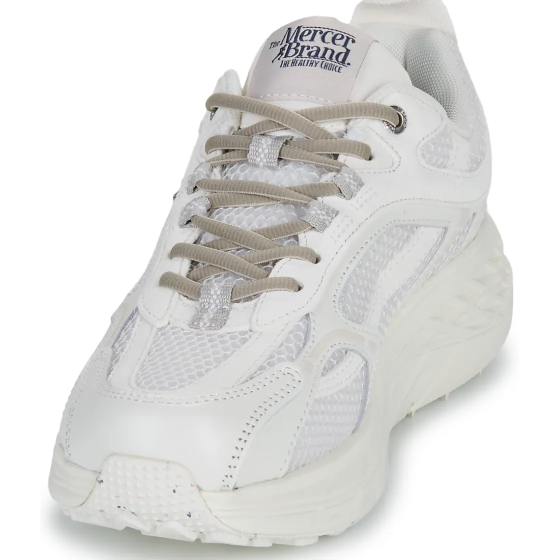 Mercer Amsterdam - THE RE RUN MAX SUEDE Blanc Discount