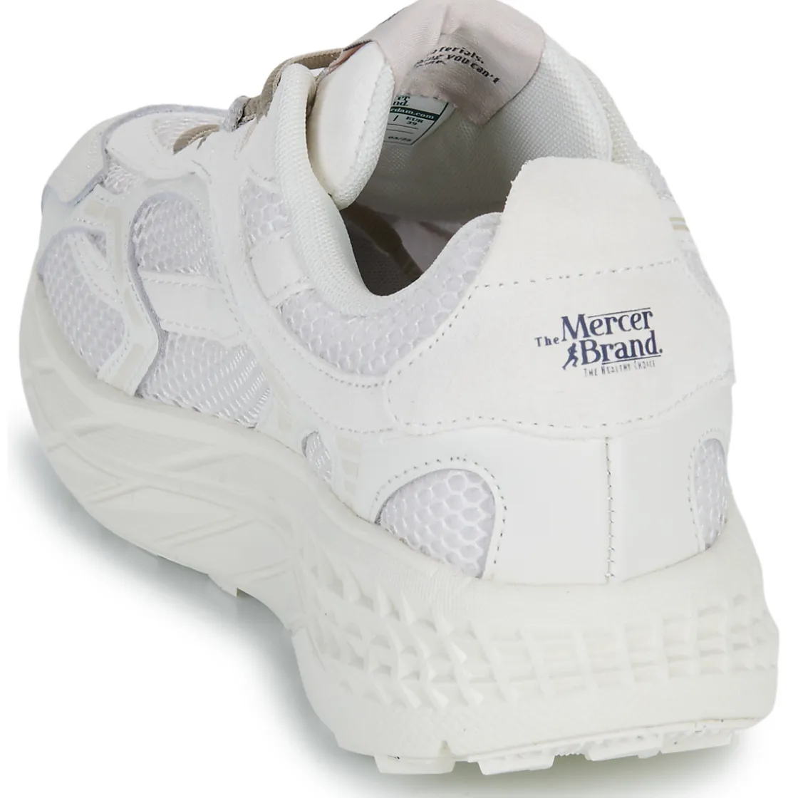 Mercer Amsterdam - THE RE RUN MAX SUEDE Blanc Discount