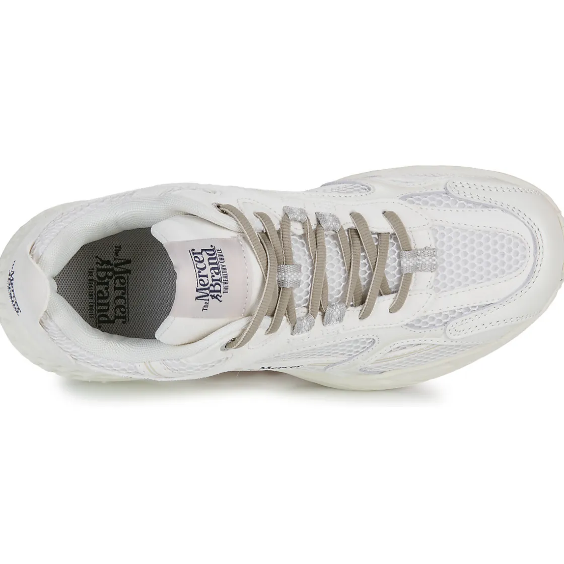 Mercer Amsterdam - THE RE RUN MAX SUEDE Blanc Discount