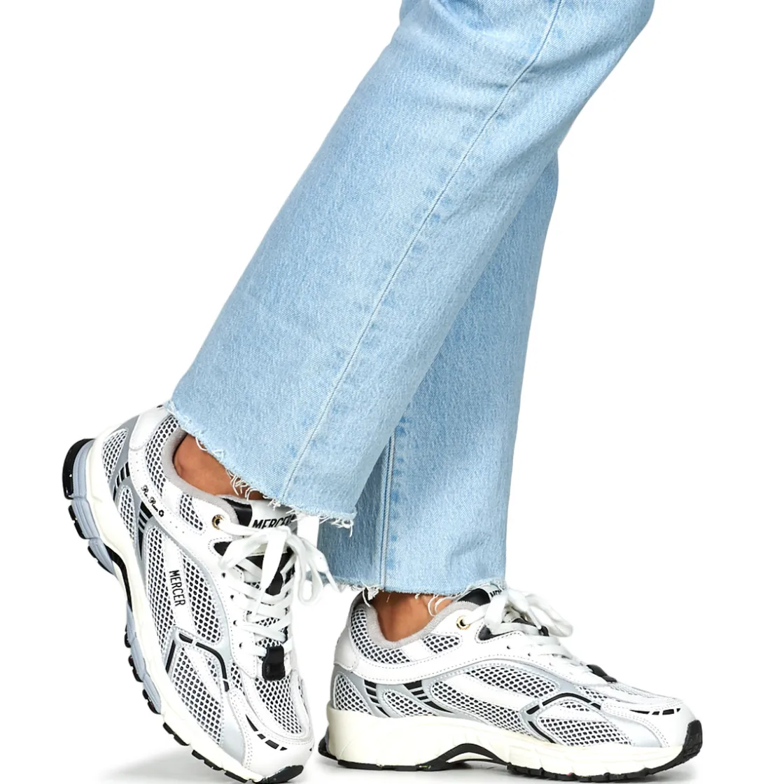 Mercer Amsterdam - THE RE-RUN WHITE SILVER< Baskets Mode