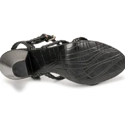 Mimmu Sandales Et Nu-pieds^- TRECCIA-P-NERO