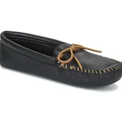 Minnetonka Mocassins & Chaussures Bateau^- DOUBLE DEERSKIN SOFTSOLE