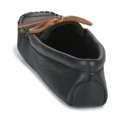 Minnetonka Mocassins & Chaussures Bateau^- DOUBLE DEERSKIN SOFTSOLE
