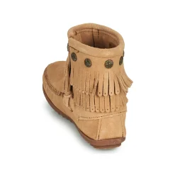 Minnetonka - DOUBLE FRINGE SIDE ZIP BOOT< Bottines / Boots