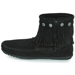 Minnetonka - DOUBLE FRINGE SIDE ZIP BOOT< Bottines / Boots