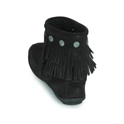 Minnetonka - DOUBLE FRINGE SIDE ZIP BOOT< Bottines / Boots