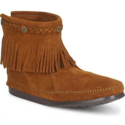 Minnetonka - HI TOP BACK ZIP BOOT Marron Sale