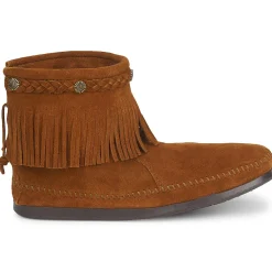 Minnetonka - HI TOP BACK ZIP BOOT Marron Sale