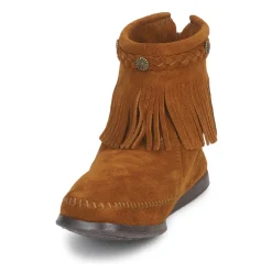 Minnetonka - HI TOP BACK ZIP BOOT Marron Sale