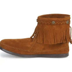 Minnetonka - HI TOP BACK ZIP BOOT Marron Sale