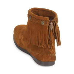 Minnetonka - HI TOP BACK ZIP BOOT Marron Sale