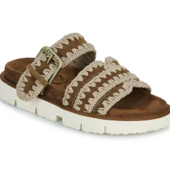 Mou Sandales Et Nu-pieds^- BIO TWO BUCKLES MULTI STITCH