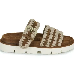 Mou Sandales Et Nu-pieds^- BIO TWO BUCKLES MULTI STITCH