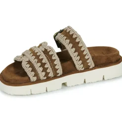 Mou Sandales Et Nu-pieds^- BIO TWO BUCKLES MULTI STITCH