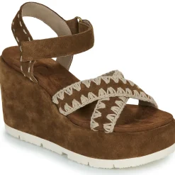 Mou Sandales Et Nu-pieds^- EVA CRISS CROSS WEDGE