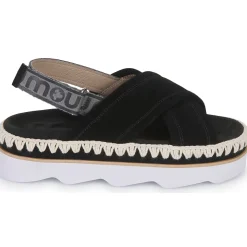 Mou - MU.SW581001A-BLA< Sandales Et Nu-pieds