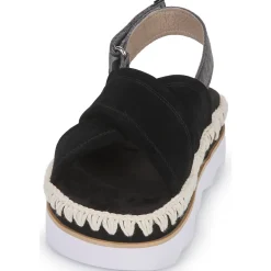 Mou - MU.SW581001A-BLA< Sandales Et Nu-pieds