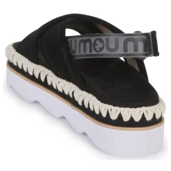 Mou - MU.SW581001A-BLA< Sandales Et Nu-pieds