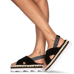 Mou - MU.SW581001A-BLA< Sandales Et Nu-pieds