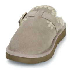 Mou Mules / Sabots^- SUEDE SHEEPSKIN CLOG ESKIMO