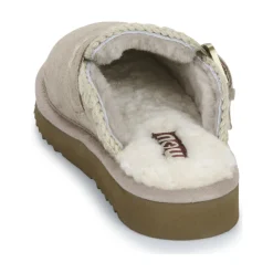 Mou Mules / Sabots^- SUEDE SHEEPSKIN CLOG ESKIMO