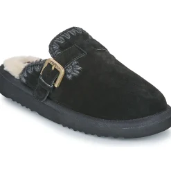 Mou Mules / Sabots^- SUEDE SHEEPSKIN CLOG ESKIMO