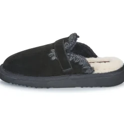 Mou Mules / Sabots^- SUEDE SHEEPSKIN CLOG ESKIMO