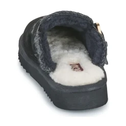 Mou Mules / Sabots^- SUEDE SHEEPSKIN CLOG ESKIMO