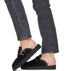 Mou Mules / Sabots^- SUEDE SHEEPSKIN CLOG ESKIMO