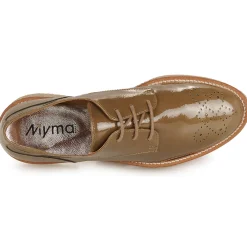 Myma Derbies & Richelieu^- 7201-CREPE-VERNIS-TORTORA