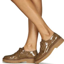 Myma Derbies & Richelieu^- 7201-CREPE-VERNIS-TORTORA