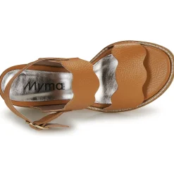 Myma - 7745MY01-CUIR-FOULONNE-NATUREL Marron Best