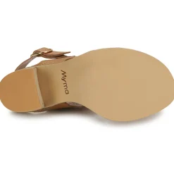 Myma - 7745MY01-CUIR-FOULONNE-NATUREL Marron Best