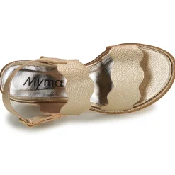 Myma - 7745MY02-SAND-TRUNCK-PLATIN=7745MYXX-CUIR-FOULONNE-TRUNK-PLATINE Doré
