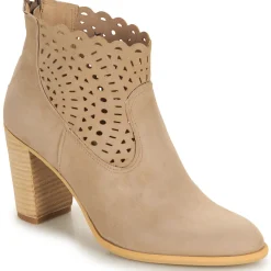 Myma - 7750-MY00-VEL-TAUPE< Bottines / Boots