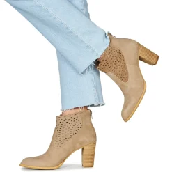 Myma - 7750-MY00-VEL-TAUPE< Bottines / Boots