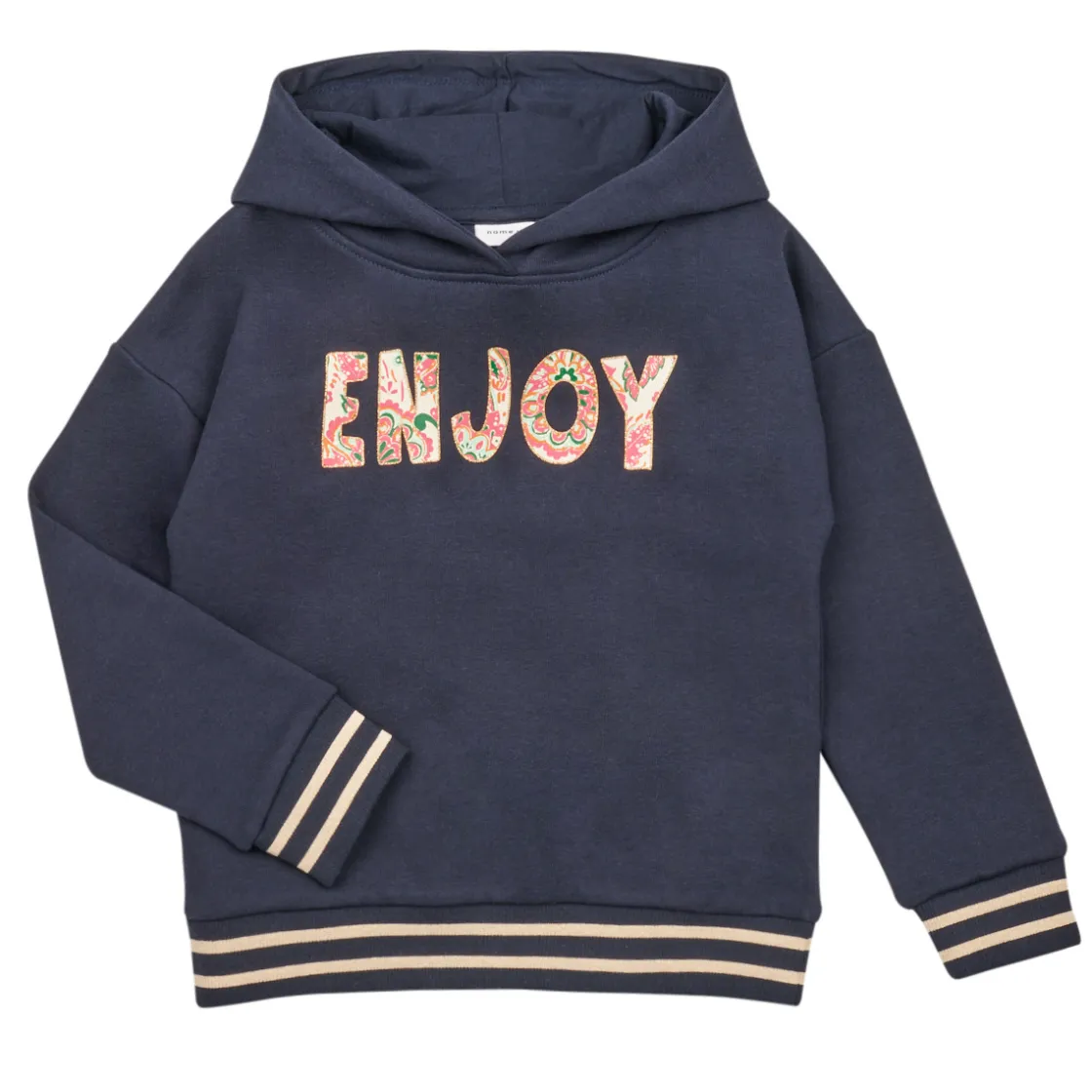 Name it - NKFLONNA LS SWE WH BRU PS< Sweats & Polaires